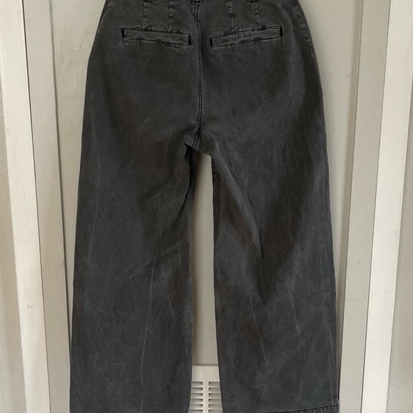 Pilcro Petite and Short wide leg Denim Jeans size 24 Anthro - Picture 2 of 3